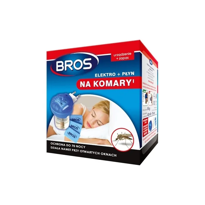Bros Mosquito Plug-In Vaporizer with Liquid Refill