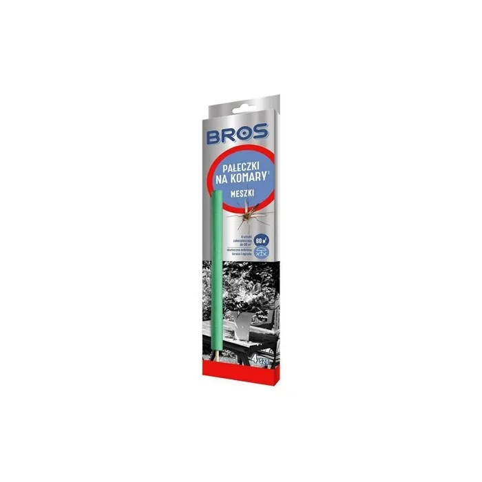 BROS Mosquito and Midge Repellent Sticks - Pack of 4