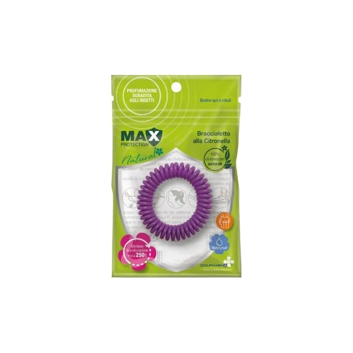 Colpharma Max Protection Citronella Mosquito Repellent Bracelet Spiral