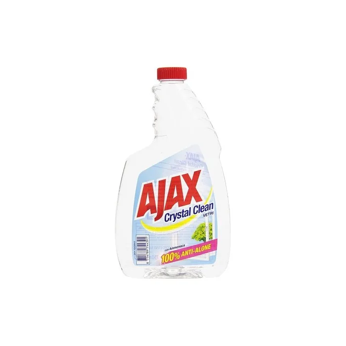 Ajax – Window Detergent, With Ammonia, 100% Anti-Alone, 750 Ml