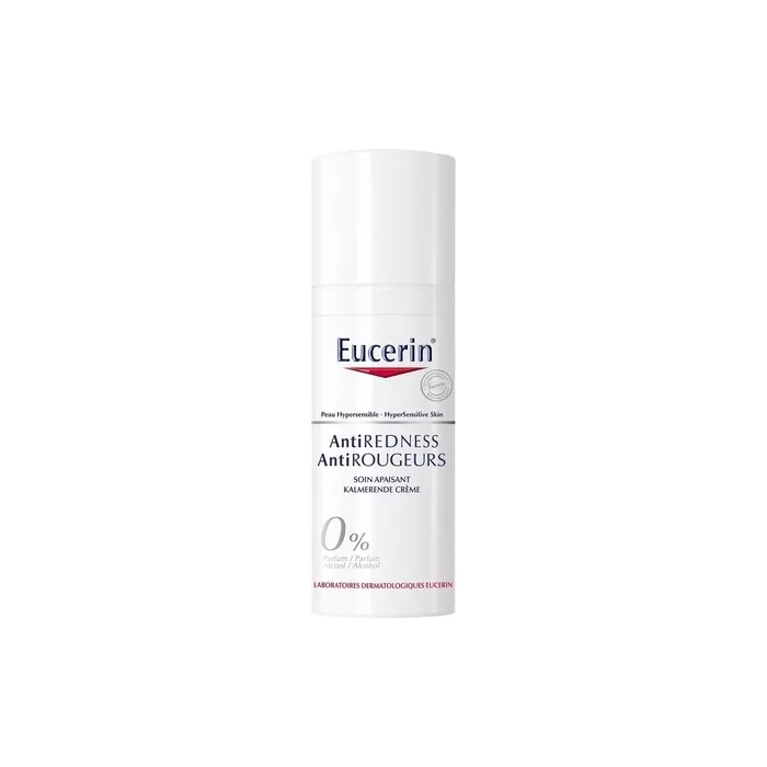 Eucerin Antiredness Soothing Cream For Hypersensitive Skin Instant Comfort Relief Dermatologically Tested 50ml