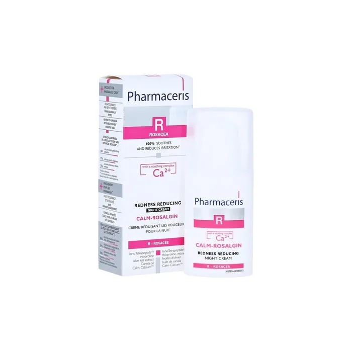 Pharmaceris R CALM-ROSALGIN Redness Reducing Night Cream for Rosacea
