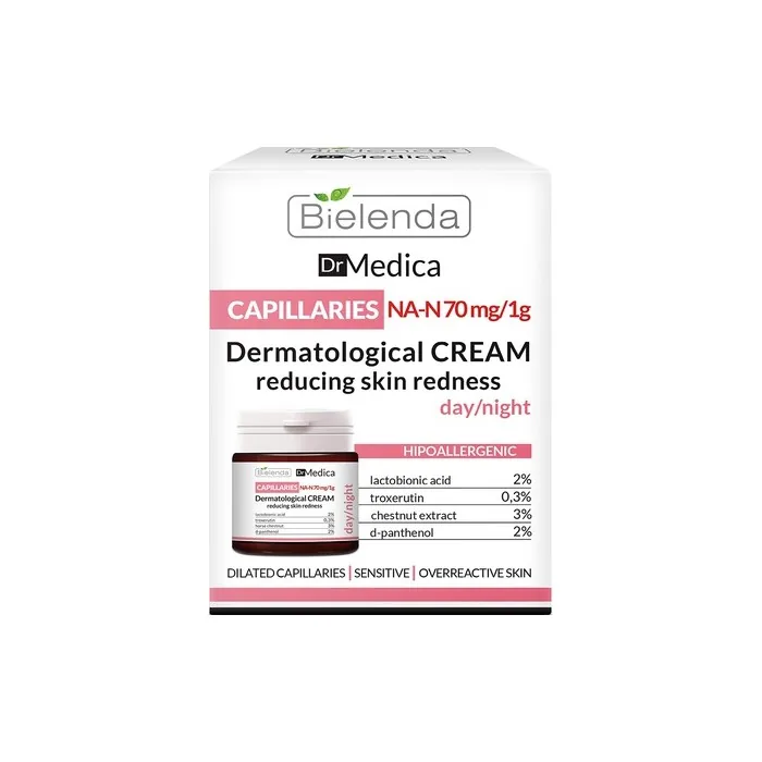 Bielenda Dr Medica - Reduces Skin Redness, Prevents The Formation Of New Veins