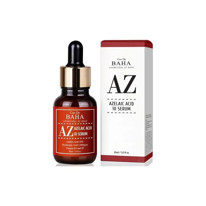 Azelaic Acid 10% Facial Serum with Niacinamide - Fast Rosacea Skin Care Product