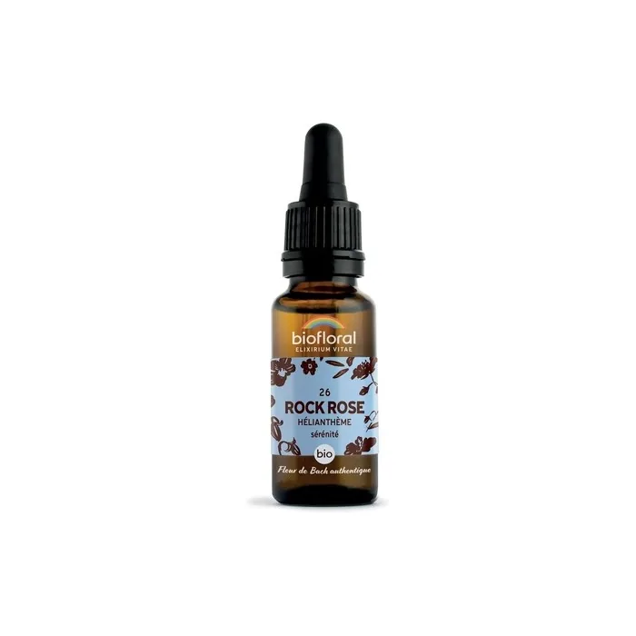 Biofloral Bach Flowers 26 Rock Rose Organic 20ml