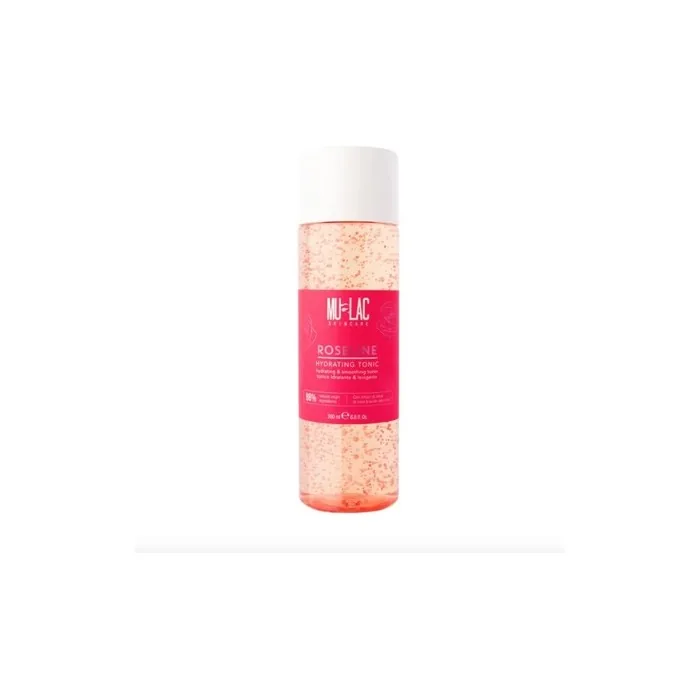 Mulac Cosmetics ROSELINE Moisturizing and Smoothing Tonic with Damask Rose and Hyaluronic Acid Vegan 200ml