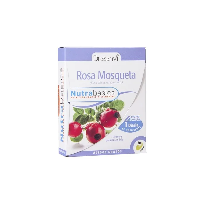 Drasanvi Rosa Mosqueta 500 Mg 60 Perlas Nutrabasicos