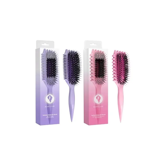 Bounce Curl Edgelift Brush Duo - Purple Volume & Pink Define