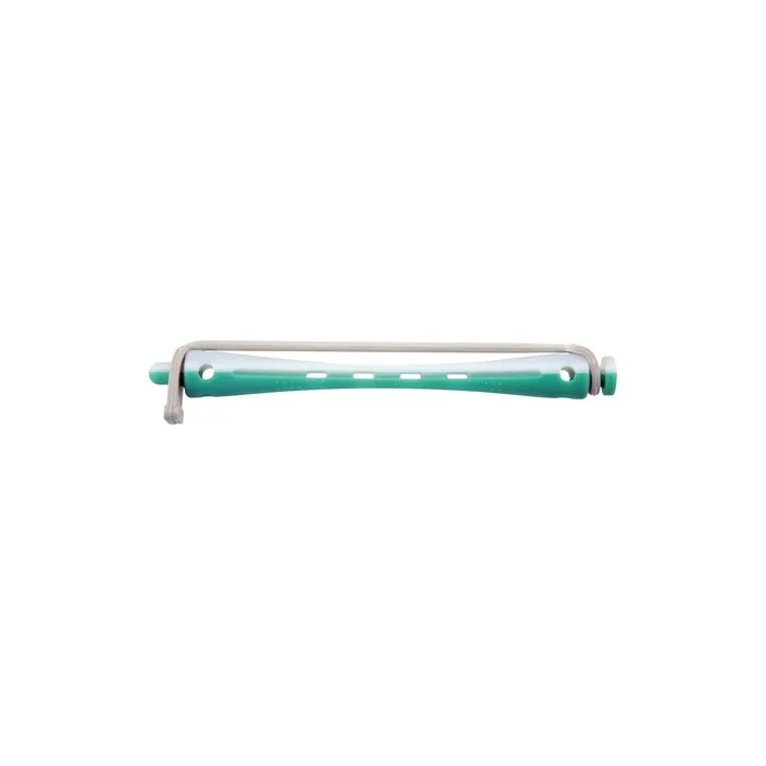 Comair 3012016 Cold Wave Rollers 2-Color Round Rubber White/Green