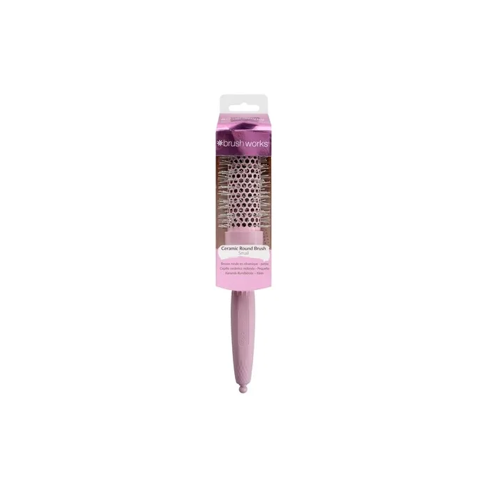Brushworks Radial Vent Brush Small Pink