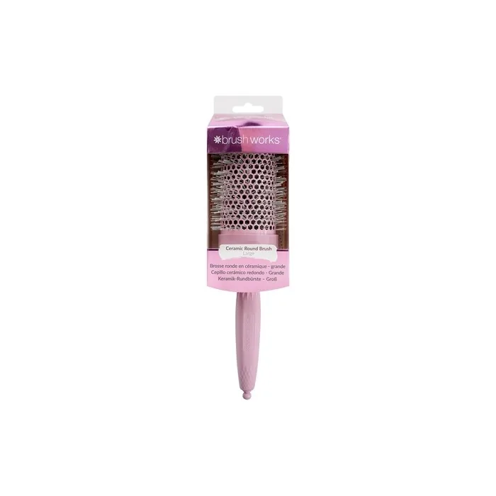 Brushworks Radial Vent Brush Large Pink