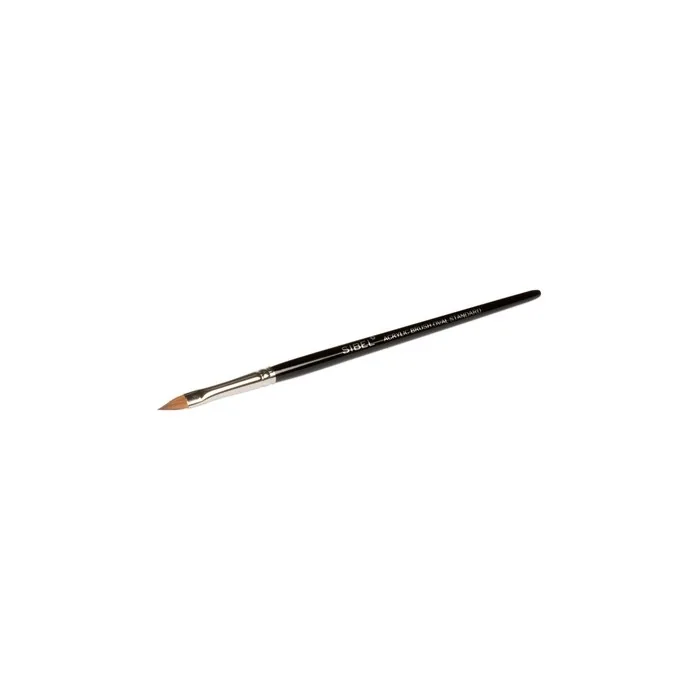 Sibel Acrylic Nail Brush Oval Standard