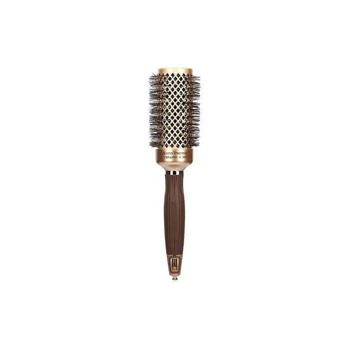 Olivia Garden Nano Thermic Hairbrush NT-44 44mm/60mm Brown