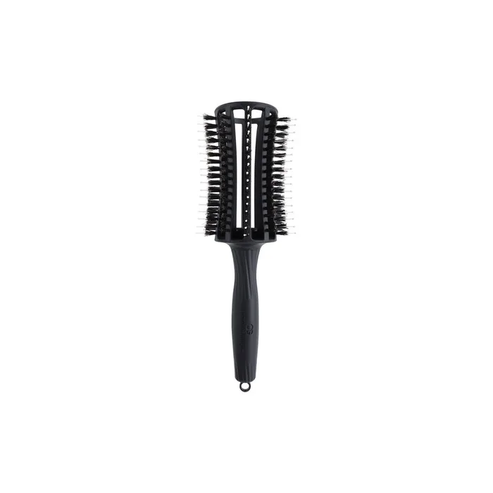 Olivia Garden Fingerbrush Round Extra Large Hair Styling Brush - Black