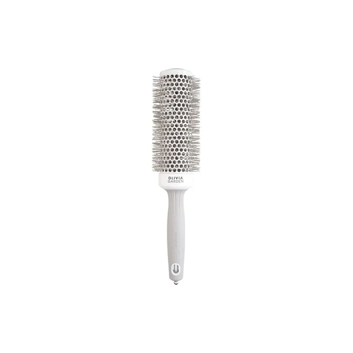 Olivia Garden Expert Blowout Speed White and Grey Hairbrush 45