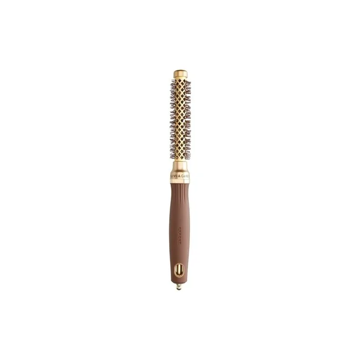 Olivia Garden Expert Blowout Shine Gold & Brown Hairbrush 15 Gold 15mm
