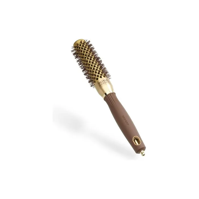 Olivia Garden Expert Blowout Shine Gold & Brown Ceramic Coated Round