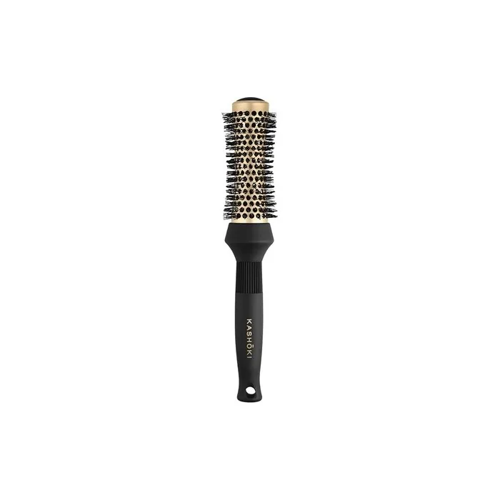 T4B Kashoki Hourglass Styling Brush Antistatic and Ionic Round Brush with Ceramic Coating 33mm