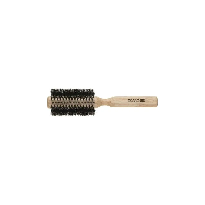 Beter Round Brush Mixed Bristles Wooden Handle 54mm - Single Unit
