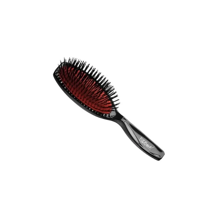 Eurostil Nylon Brush With Rubber Large Colors 1 Unit