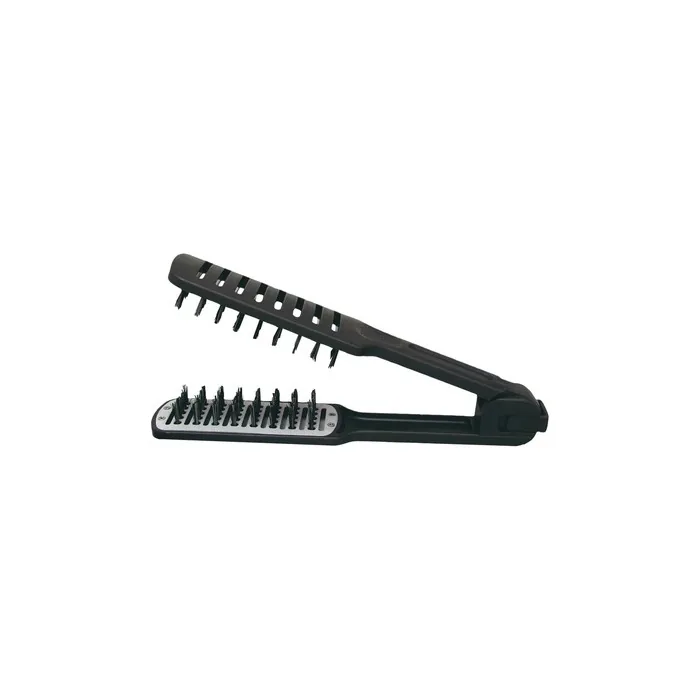 Eurostil Double Boar Bristle Smoothingdrying Brush Black 1 Unit