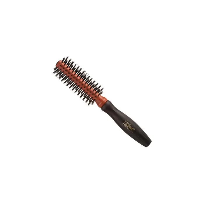 Eurostil Mixed Boar Bristle Rubber Handle Circular Brush 15mm 1 Unit
