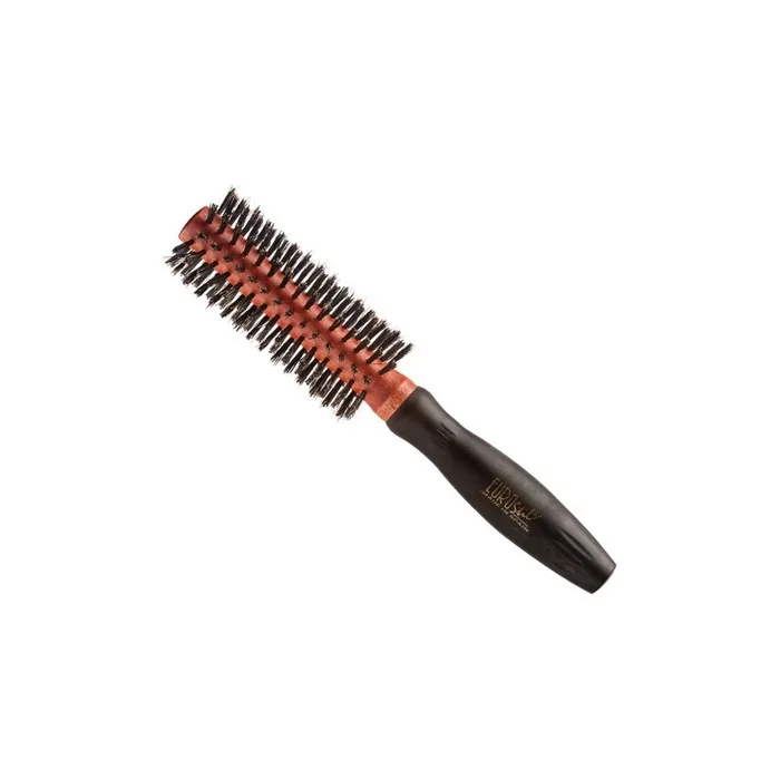 Eurostil Circular Brush Mixed Boar Bristle Rubber Handle 18mm 1 Unit