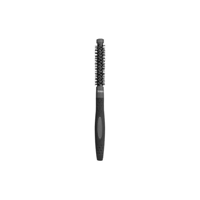 Termix Evolution Plus Ø 12mm Hairbrush for Thick Hair with Ionized Bristles Black