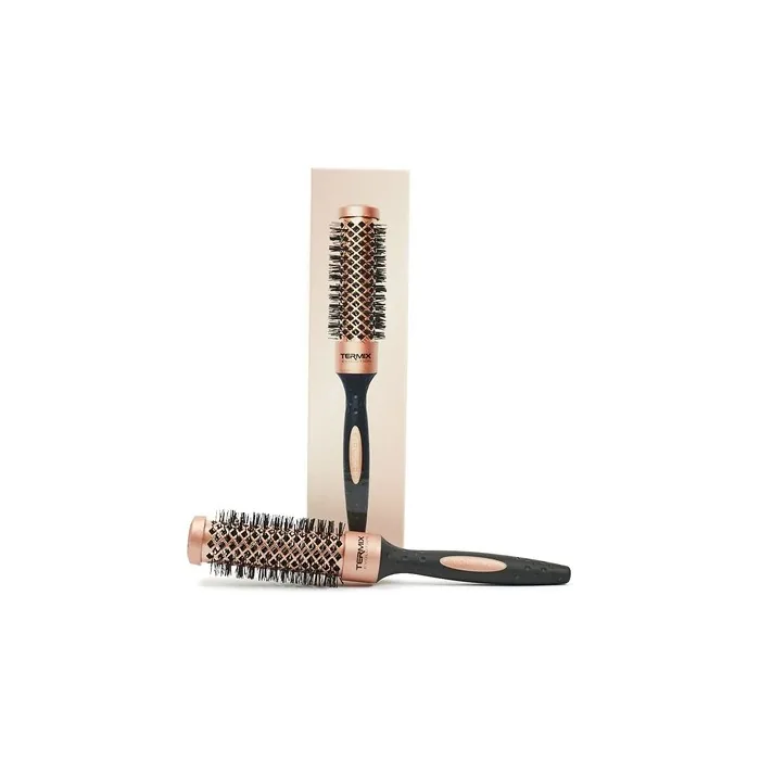 Professional Round Hairbrush Termix Evolution Gold Rose Ø28