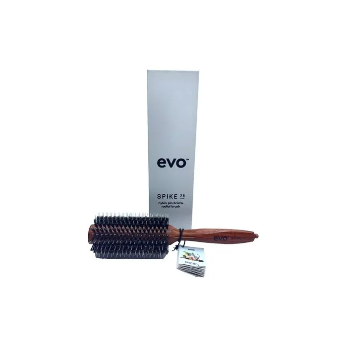 Evo Spike Nylon Pin Radial Brush 28mm Straightening And Detangling