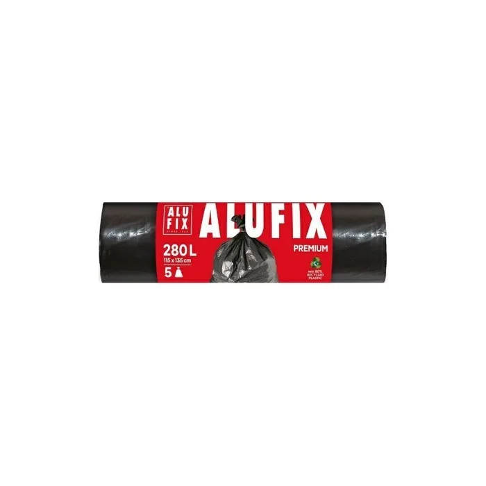 Alufix Extra Strong Bin Bags 280 Litres - Pack of 10