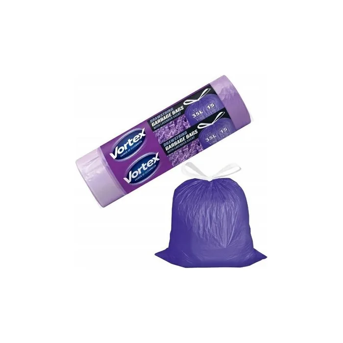 BIOSFERA Vortex Lavender Scented Trash Bags 35L - Pack of 15