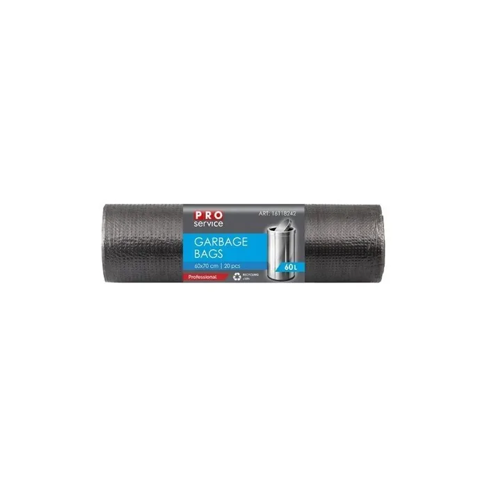 Biosfera PRO Service 60L Black Garbage Bags
