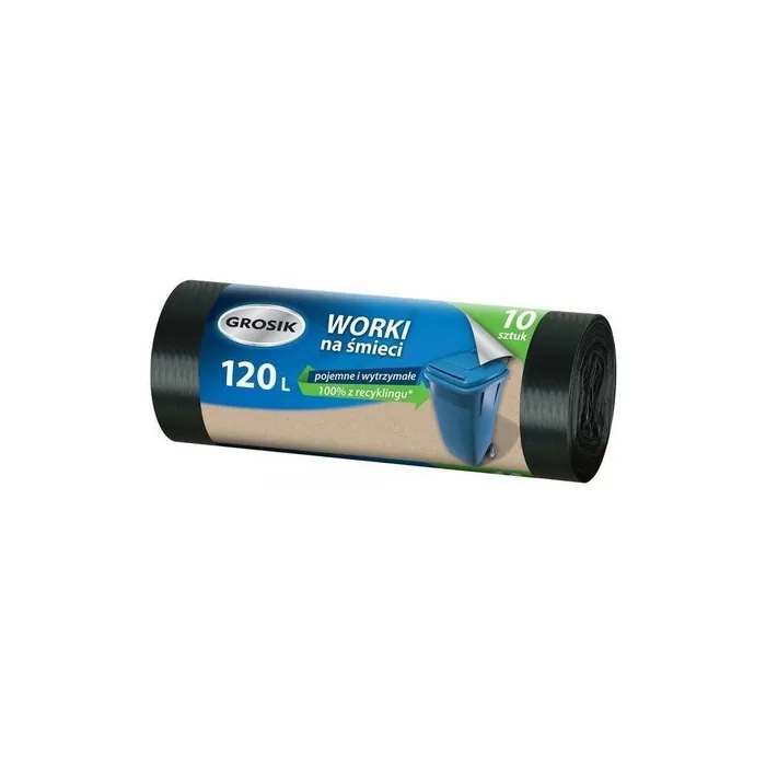 AD-CHEMIA Sarantis Essential LDPE Garbage Bags 120L - Pack of 10