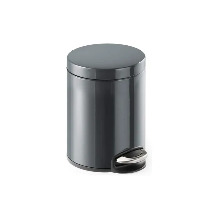 Durable Metal Round 5 Pedal Bin, With Soft Close And Removable