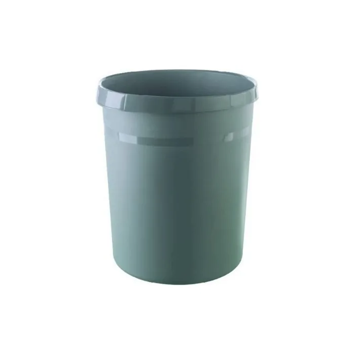 Han 18198-19 Grip Karma Waste Paper Bin - 18 L, Round, 100% Recycled Material, Eco