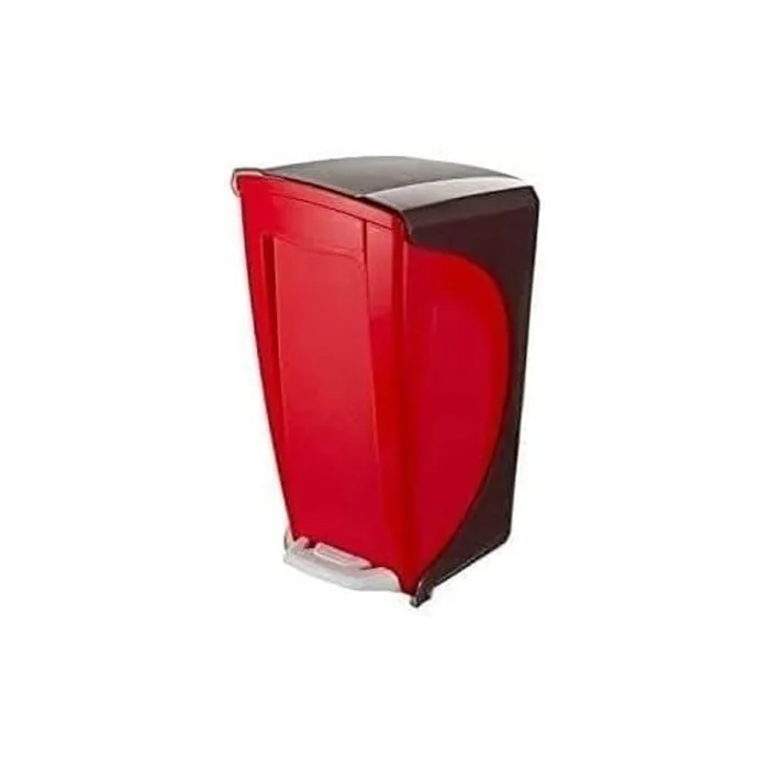 Bice Elegant and Functional Dustbin with Pedal and Two Practical Door Clamps 17 Liters 23x30x43cm