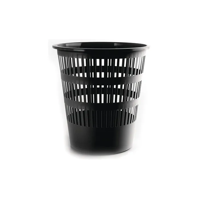 DONAU Waste Bin 12L Plastic Black