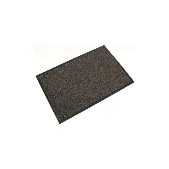 Vynaplush Mat 90cm x 60cm Black/Steel