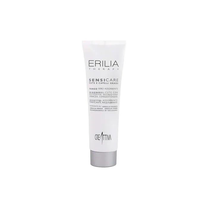 Erilia Sensicare Sebum-Absorbing Mud 300ml Scalp Rebalancing Treatment