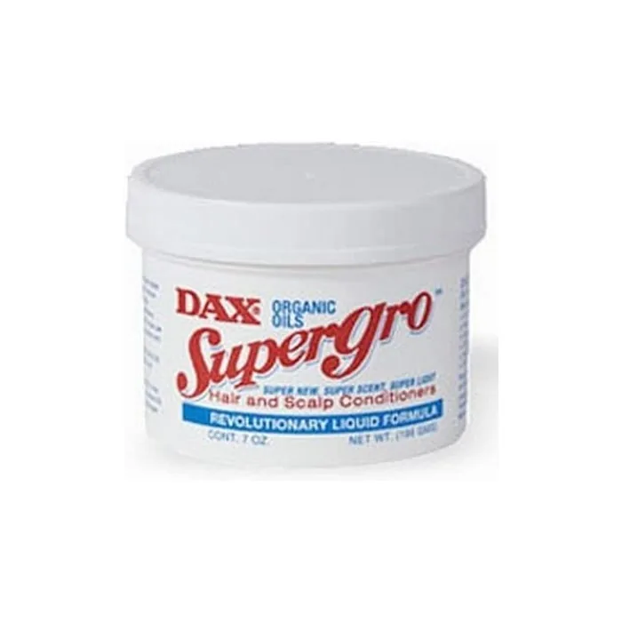 Dax Supergro Hair and Scalp Conditioners Revolutionary Liquid Formula 7oz