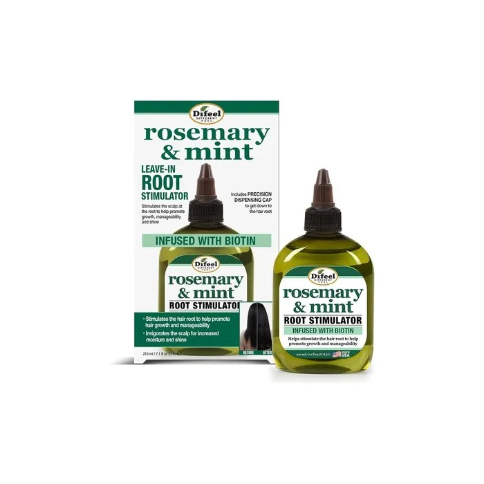 Difeel Rosemary and Mint Root Stimulator with Biotin 7.1oz - Hair Growth Scalp Treatment