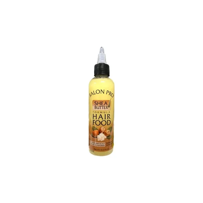 Salon Pro Shea Butter Formula Hair Food for Nourishing Dry Hair and Scalp 4oz