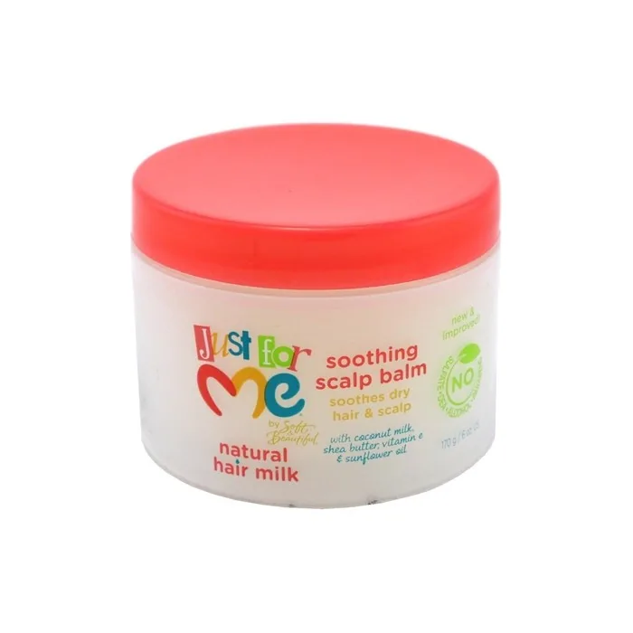 Just For Me Hair Milk Soothing Scalp Balm Jar 6 Ounce