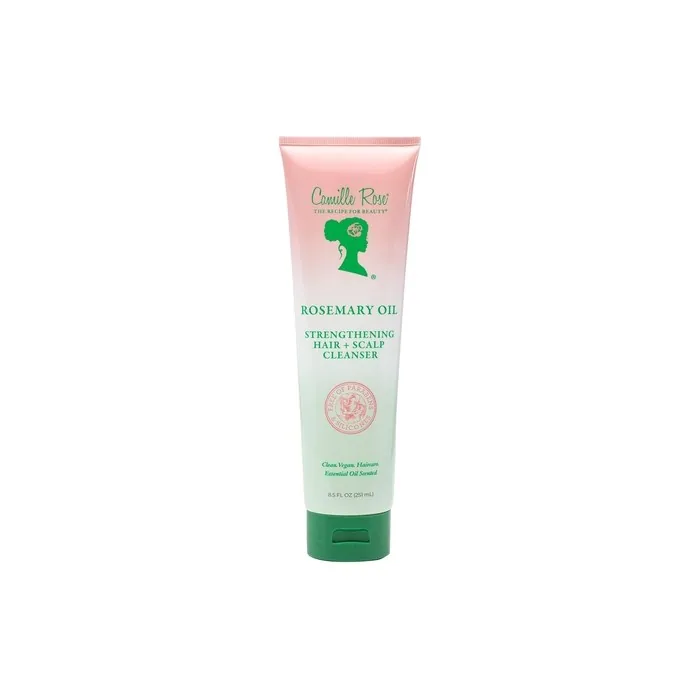 Camille Rose Rosemary Oil Hair and Scalp Cleanser with Castor Oil, Peppermint and Rosemary Essential Oils 8.5 fl oz