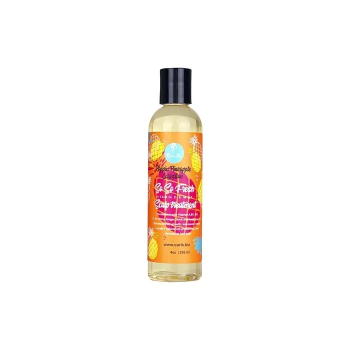 Curls Poppin Pineapple Collection So So Fresh Vitamin C Scalp Treatment 4oz