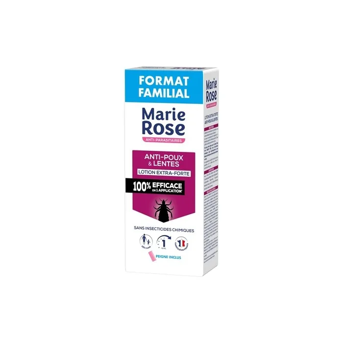 Marie Rose Extra Strong Lice and Nits Lotion 200ml