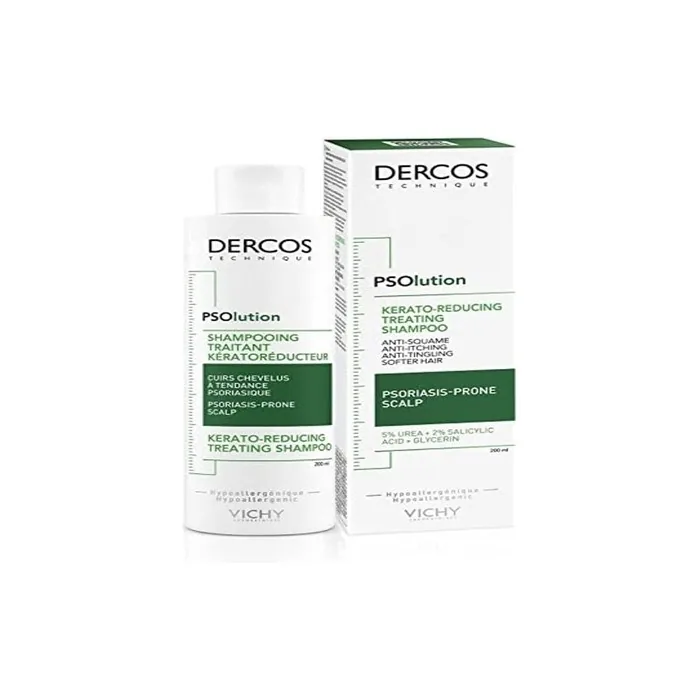 Vichy Dercos Psolution Shampoo Keratoreducing Treatment 200ml
