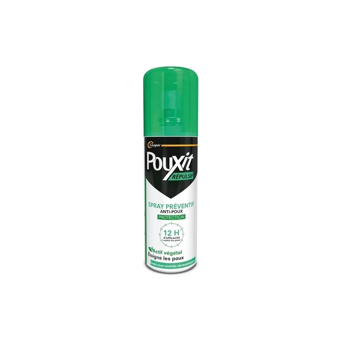 Pouxit Plant-Based Anti-Lice Preventive Spray - Keeps Lice Away