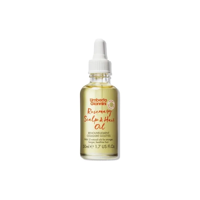 Umberto Giannini Rosemary Oil Treatment for Scalp and Hair 50ml - Vegan & Cruelty Free